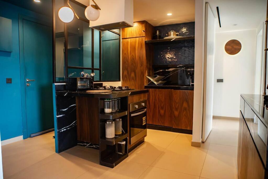 Luxueux Appart Hivernage Avec Vue Sur L"Atlas Marrakesh Luaran gambar